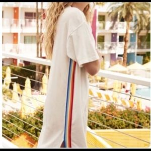 Tee Dress with Rainbow Detail SPIRITUAL GANGSTER